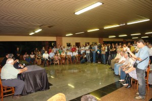 A noite da coletiva