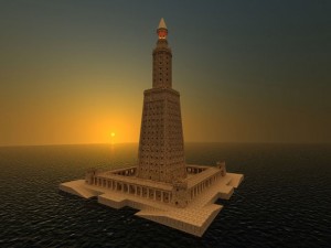 UMA DAS SETE MARAVILHAS DO MUNDO, A ILUMINAR O PASSADO